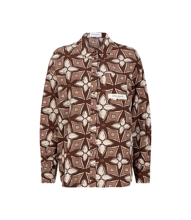 Lofty Manner Blouse Aya Mosaic Print