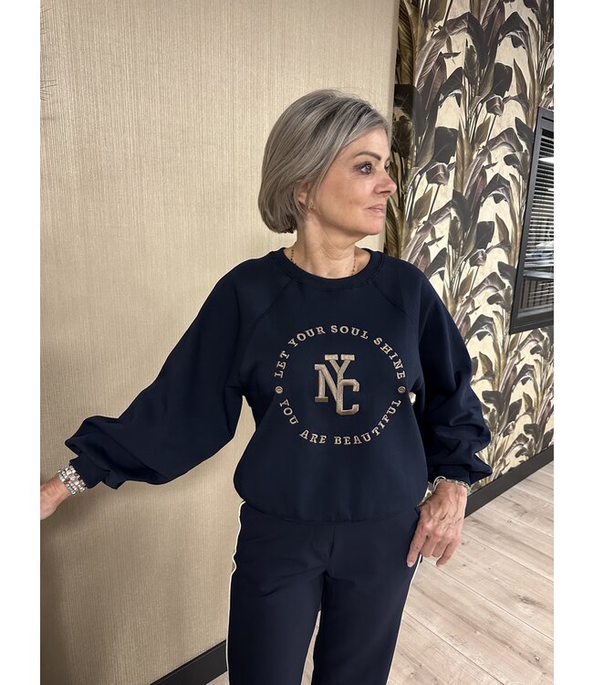 Lady Day Trui Joyce Blue