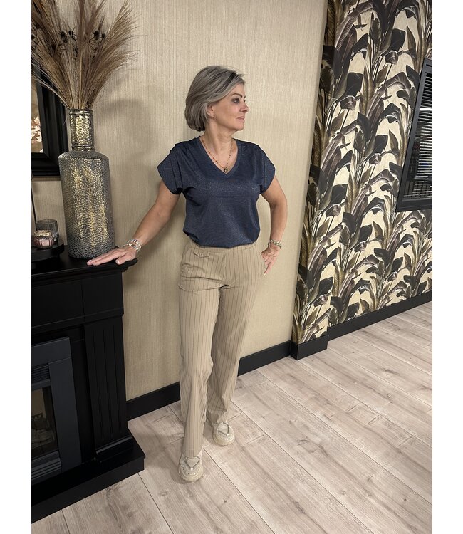 Lady Day Top Kathy Blue