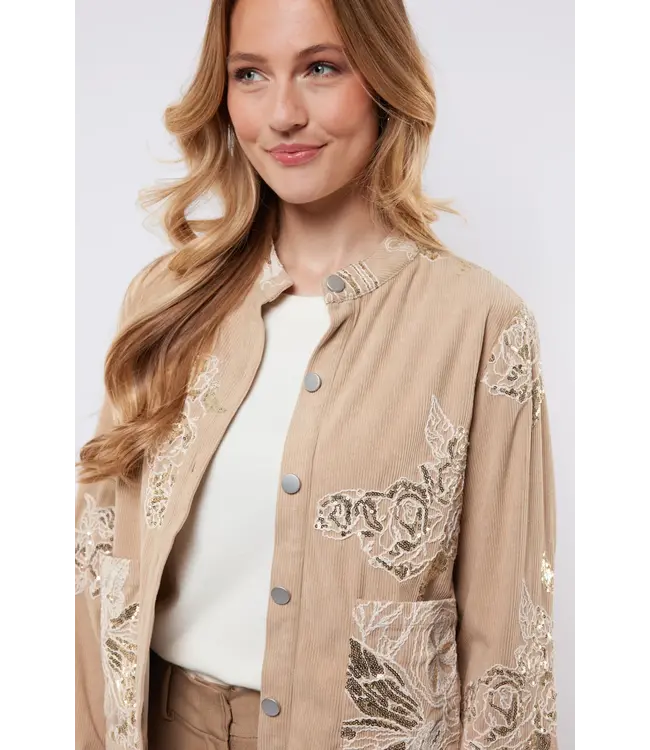 C&S Jacket Inge Sand/Sand