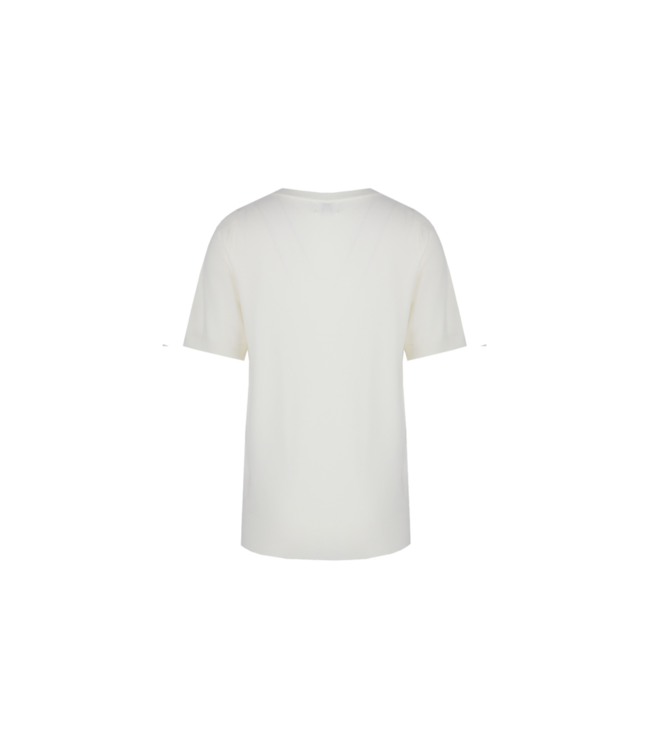 C&S Knit Top Anne Offwhite