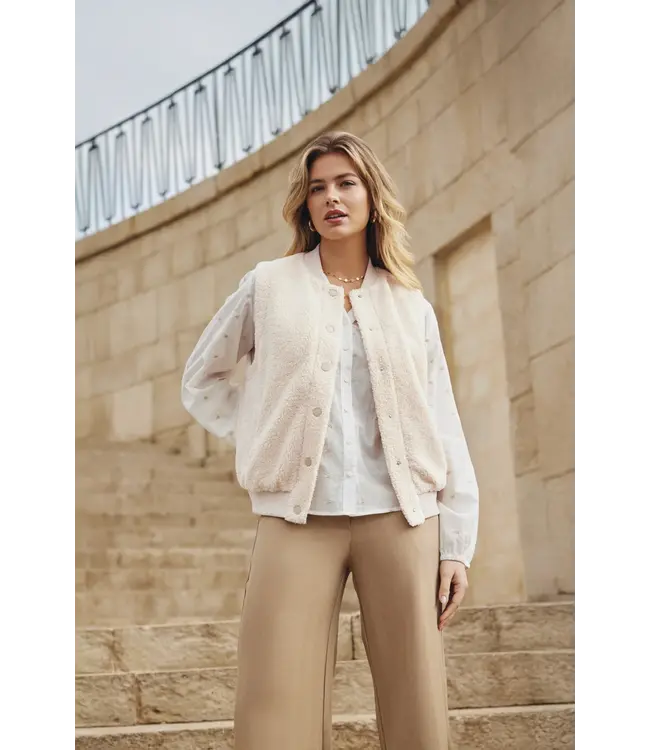 C&S Gilet Giselle Sand