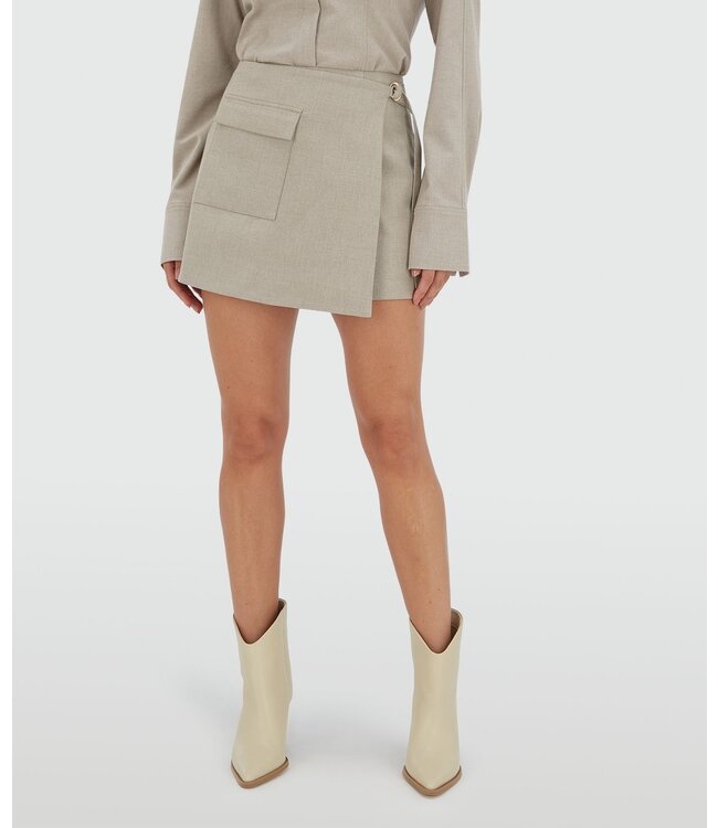 Josh V Skort Marlon Warm Grey