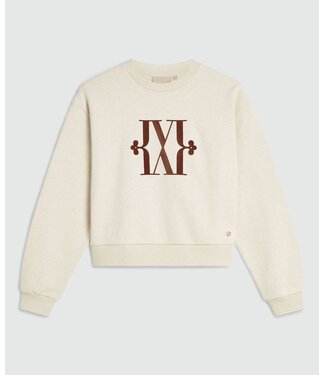 Josh V Josh V Sweater Trui Ebah Light Ecru Melange