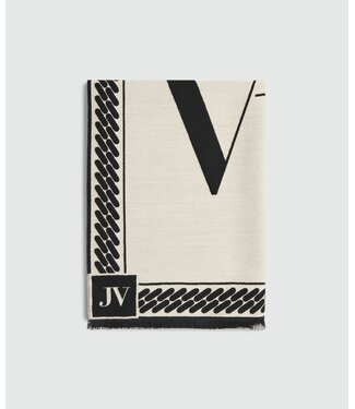 Josh V Josh V Sjaal Lana Black Cream