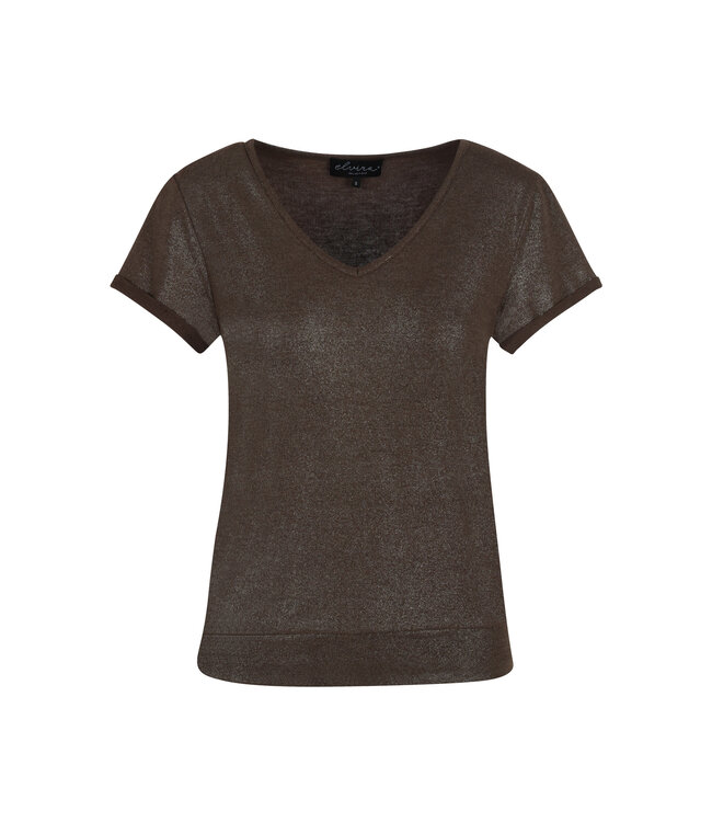 Elvira Top Lelie Dark Gold