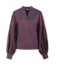 Fluresk Top Grover Dark Purple