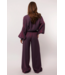 Fluresk Broek Loretta Dark Purple