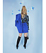 Zoen Gilet Elvie Fluffy Cobalt Blue