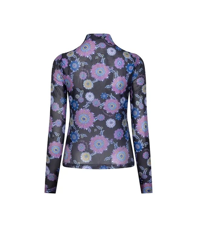 Lofty Manner Top Ilona Multi Flower