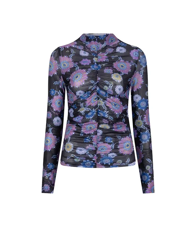 Lofty Manner Top Ilona Multi Flower