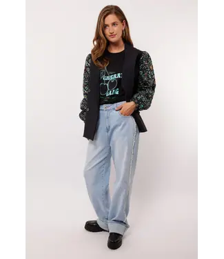 Fluresk Fluresk Broek Celin Denim Light Blue
