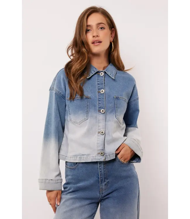 Fluresk Jacket Marenna Denim Light Blue