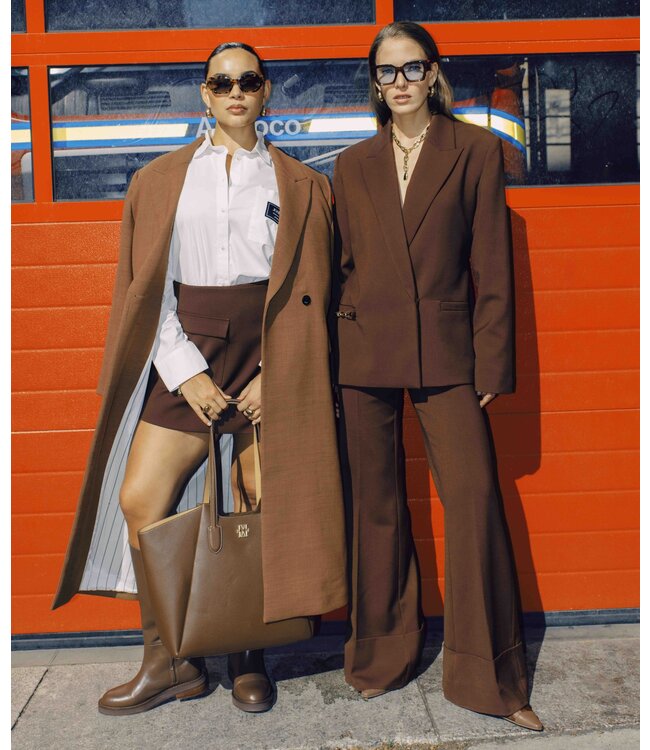 Josh V Blazer Deacon Dark Brown