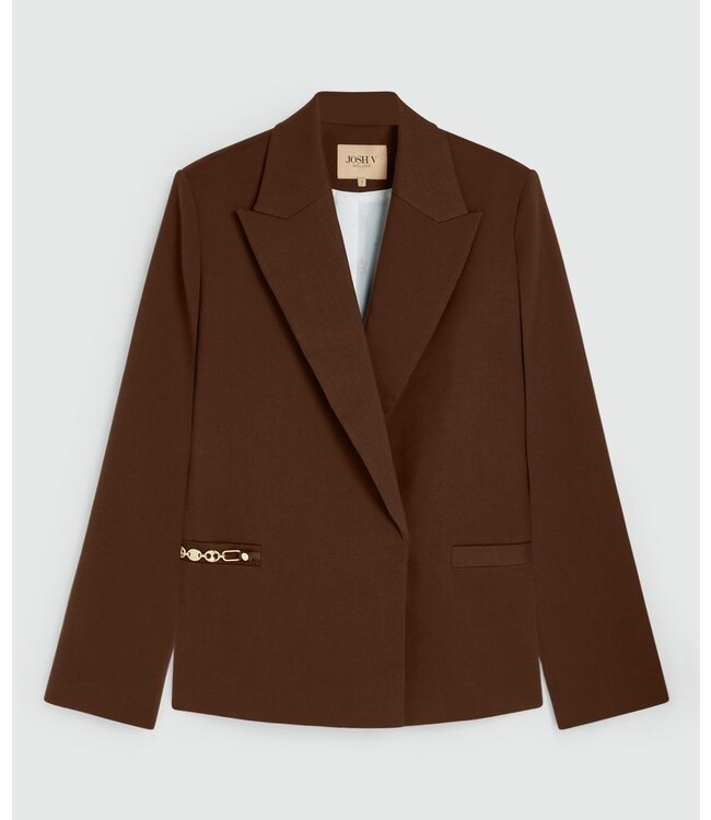 Josh V Blazer Deacon Dark Brown