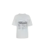 Fluresk T-shirt Mace Offwhite / Trypan Blue
