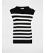 Morgan Top Mrani Black / White