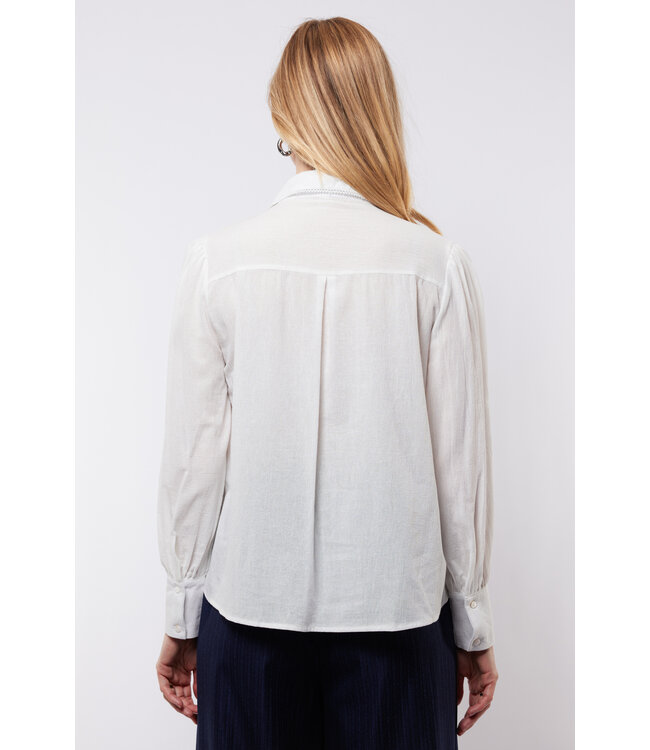 C&S Blouse Linsey Offwhite
