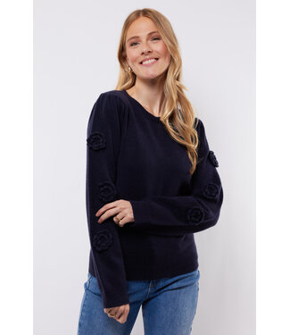C&S The Label C&S Trui Amira Midnight Blue