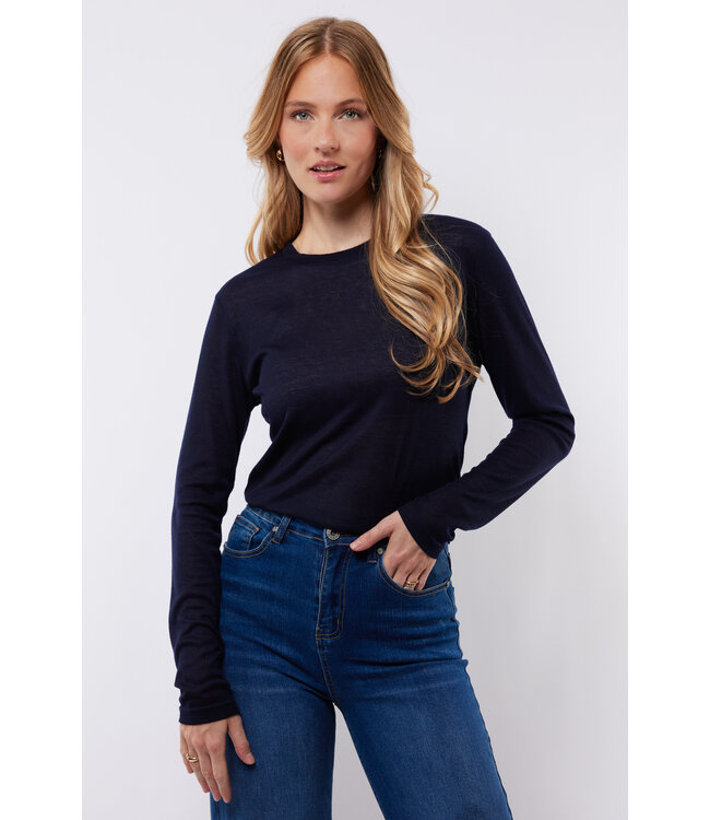 C&S Top Pullover Angel Midnight Blue