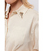 C&S Blouse Lyllith Offwhite / Light Camel