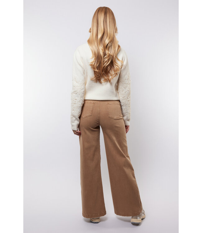 C&S Broek Nicole Light Camel