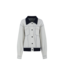 C&S Jacket Clemence Wool White / Blue