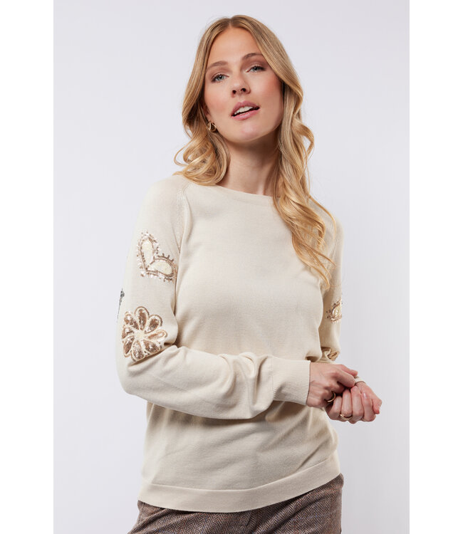 C&S Trui Anouk Wool White