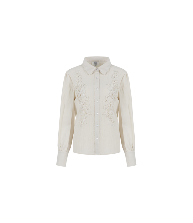 C&S Blouse Linsey Ecru