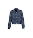 Elvira Bomber Jacket Romee Blue Boucle