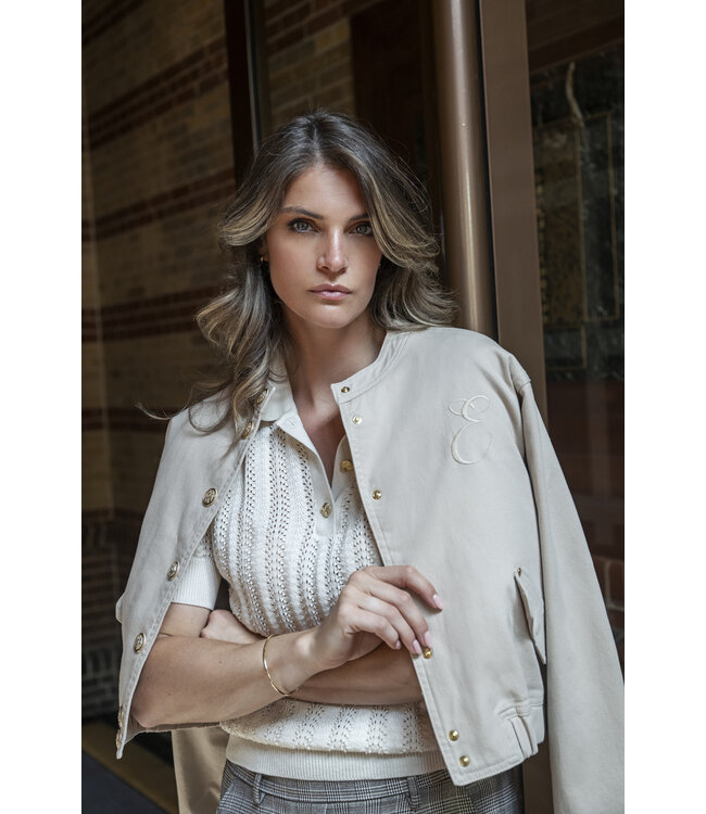 Elvira Bomber Jacket Jenny Sand