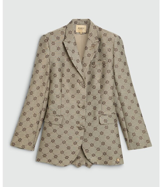 Josh V Blazer Dress Jurk Estrella Dark Brown