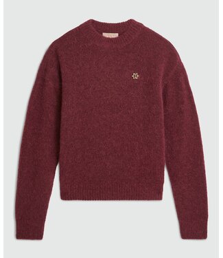Josh V Josh V Trui Fresia Berry Red Melange