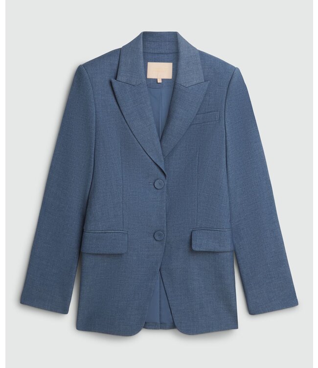 Josh V Blazer Nila Blue Chambray