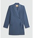 Josh V Blazer Dress Jurk Fayollah Blue Chambray