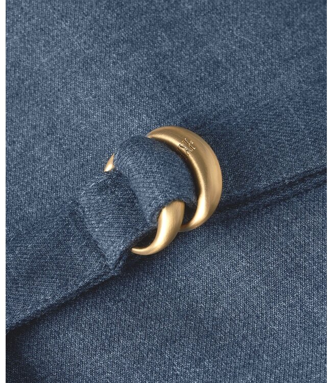 Josh V Blazer Dress Jurk Fayollah Blue Chambray