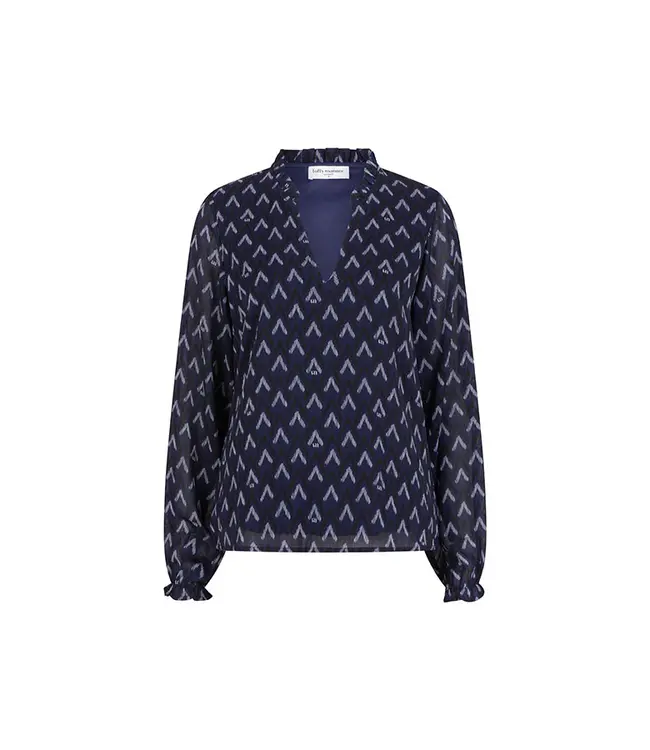 Lofty Manner Blouse Eliza Zigzag Print
