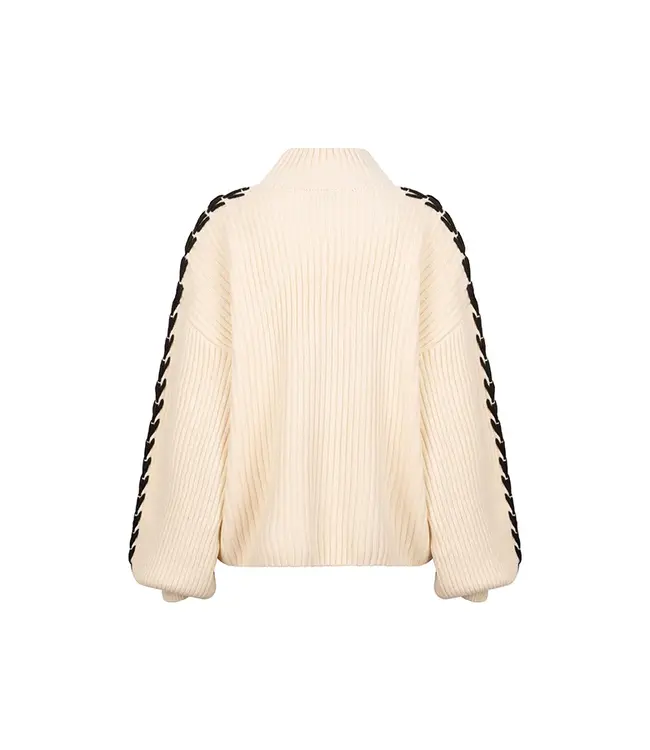 Lofty Manner Sweater Trui Evelyn Off White