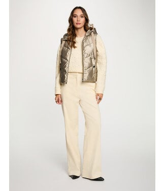 Morgan de toi Morgan Bodywarmer Gsoliam Champagne Gold