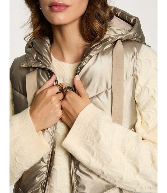 Morgan Bodywarmer Gsoliam Champagne Gold