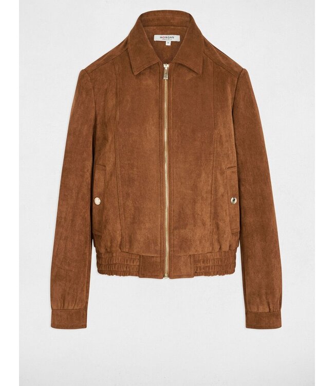 Morgan Jacket Gpokel Tabac Brown