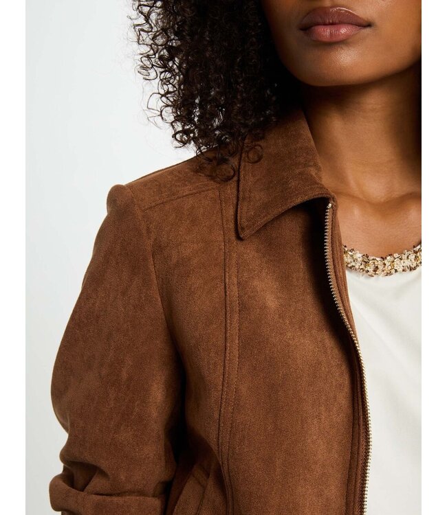 Morgan Jacket Gpokel Tabac Brown