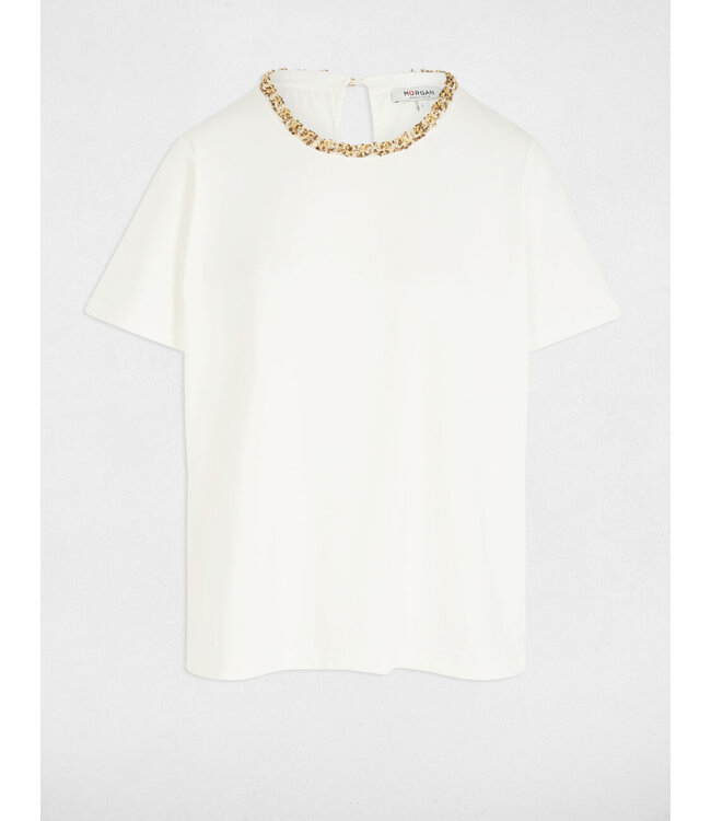 Morgan T-shirt Dany Off white