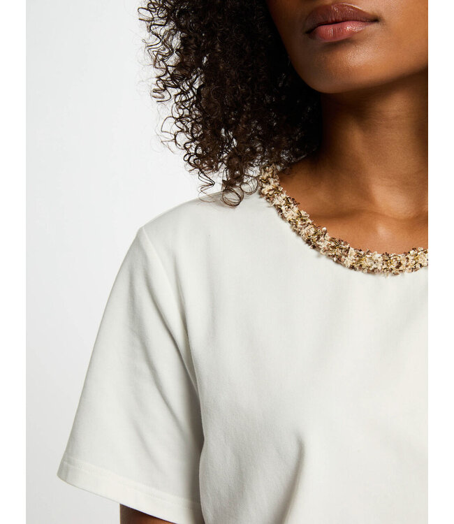 Morgan T-shirt Dany Off white