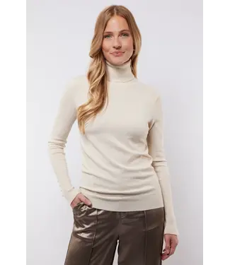 C&S The Label C&S Trui Kalisse Knit Pullover Wool White