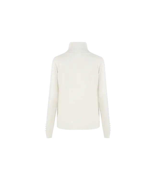 C&S Trui Kalisse Knit Pullover Wool White