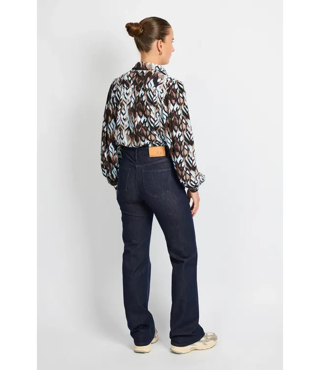C&S Broek Naomi Denim Dark Blue