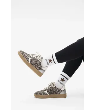 DWRS Label DWRS Sneaker Mirabel Leopard Beige