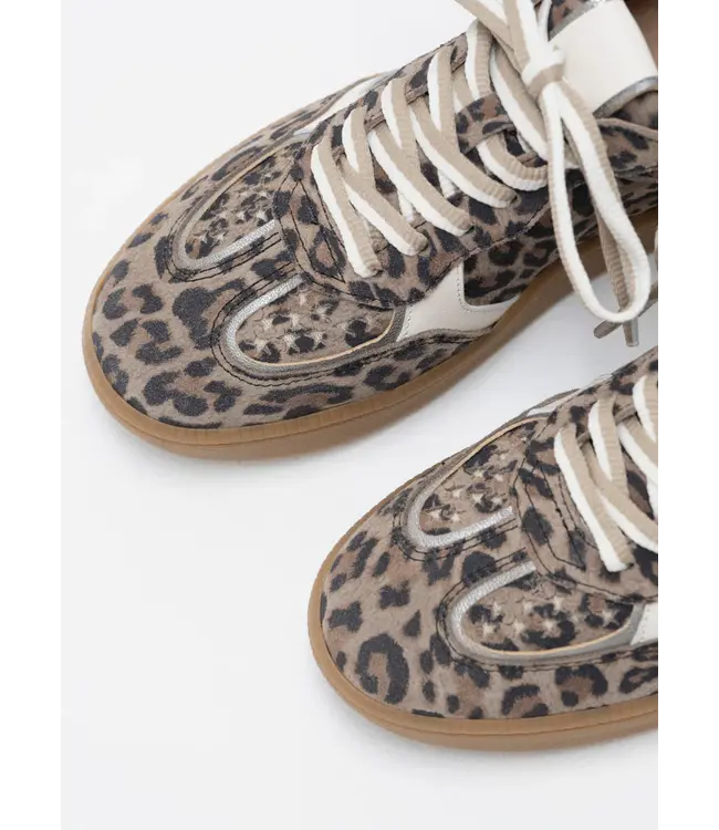 DWRS Sneaker Mirabel Leopard Beige