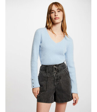 Morgan de toi Morgan Trui Moove1 Blue Moyen